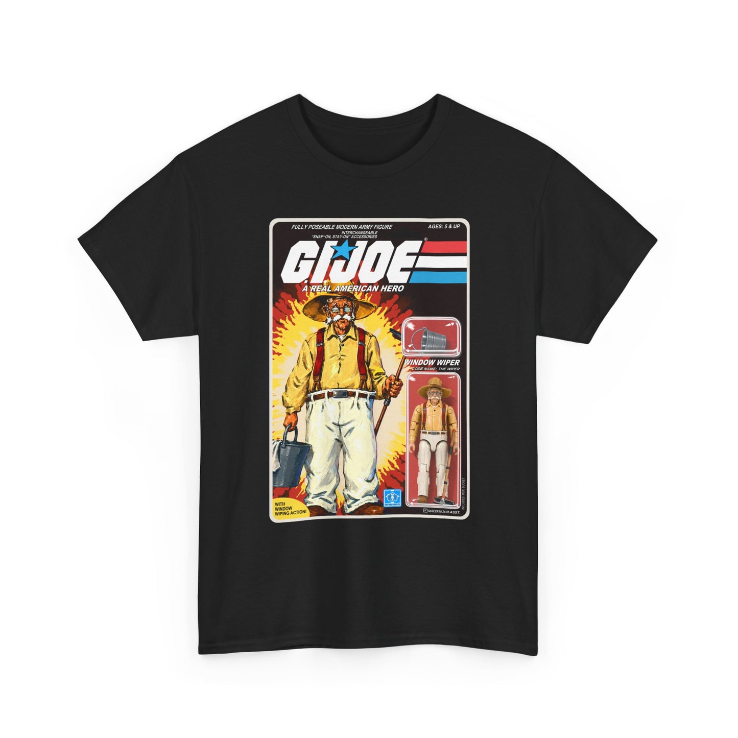 The Viper Is Coming “Wiper” Vintage Action Figure Card Art Tee