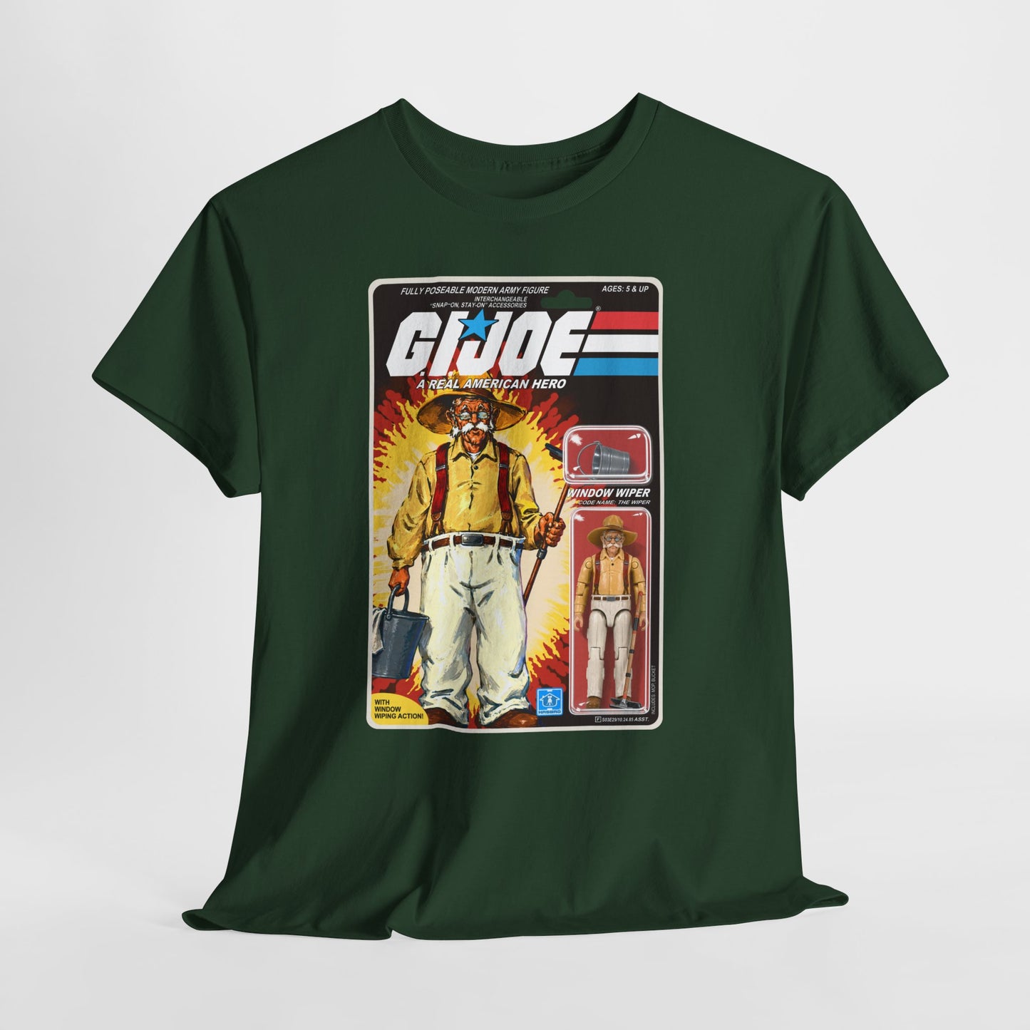 The Viper Is Coming “Wiper” Vintage Action Figure Card Art Tee