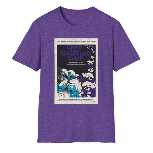 GNAP OF THE GNAPPING GNAP x Night of the Living Dead Poster (Vintage) Unisex Softstyle T-Shirt
