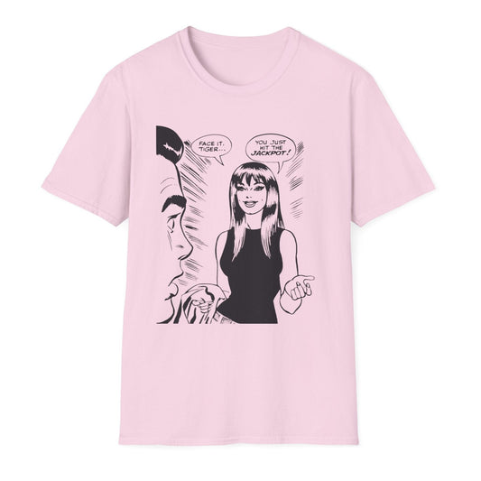 Face It, Tiger... Lineart Panel Unisex Softstyle T-Shirt
