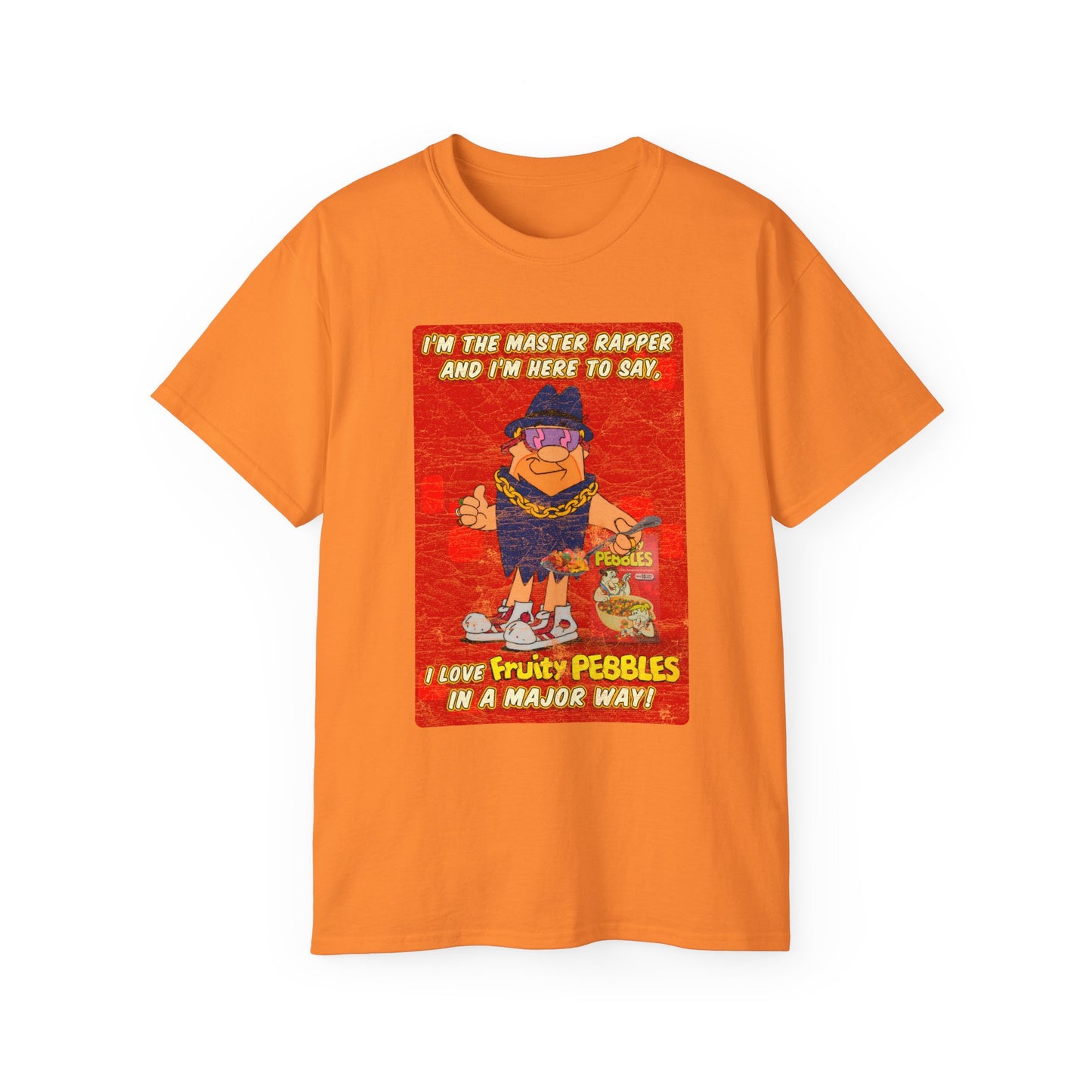 Master Rapper Cereal Mascot Distressed Unisex Tee