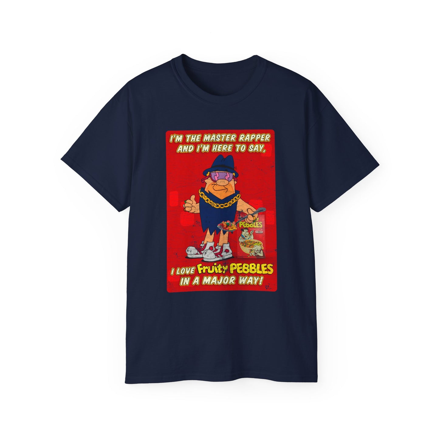 Master Rapper Cereal Mascot Distressed Unisex Tee