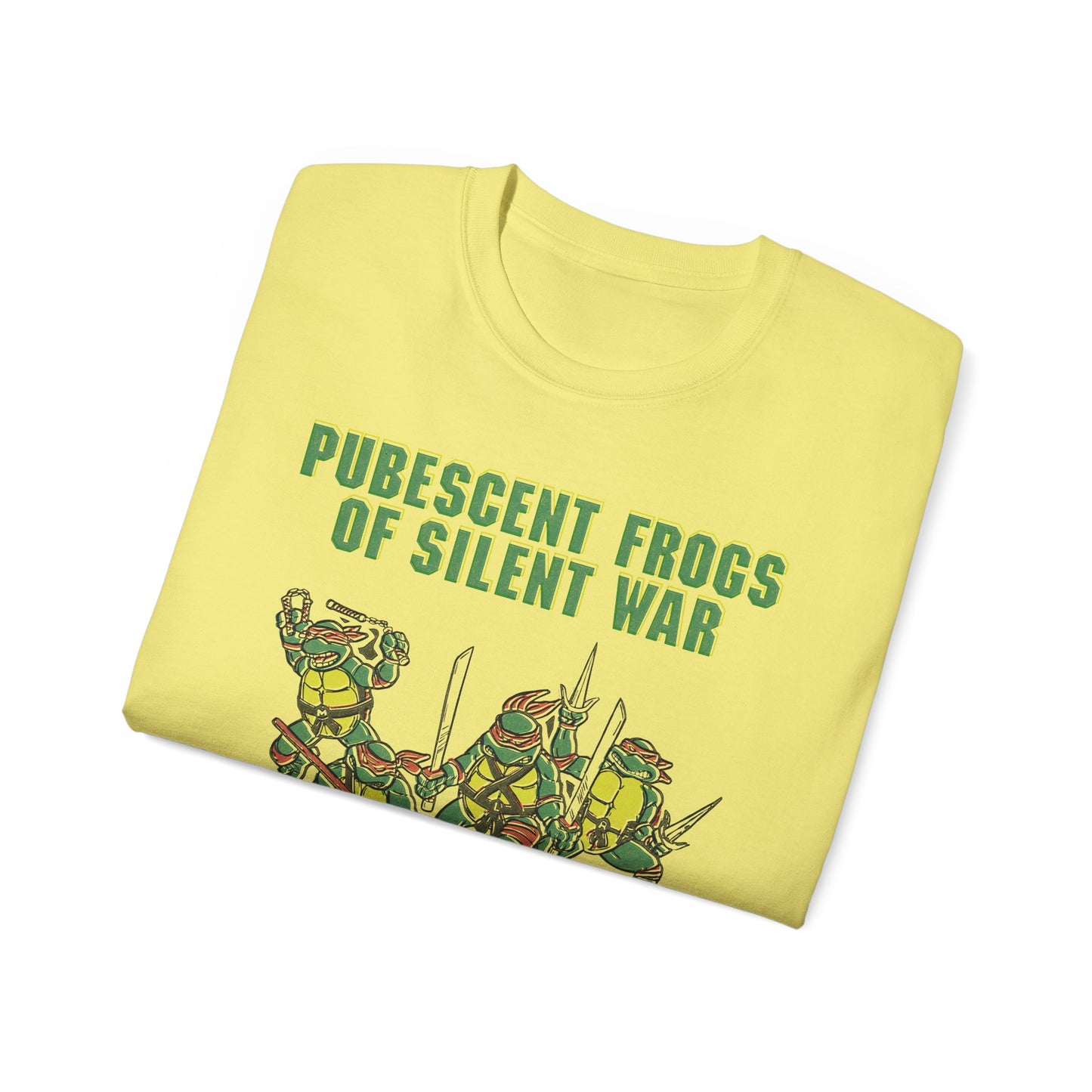 PUBESCENT FROGS OF SILENT WAR Parody Bootleg Unisex Tee