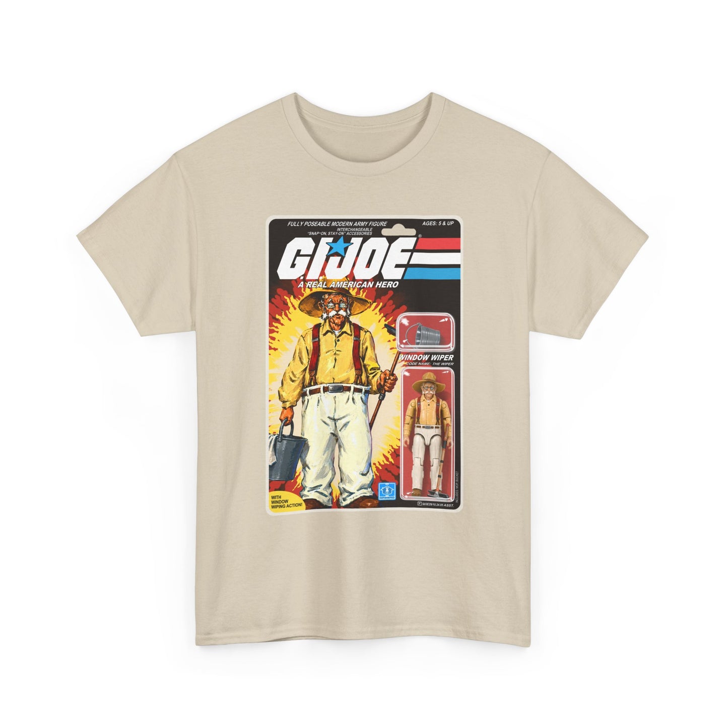 The Viper Is Coming “Wiper” Vintage Action Figure Card Art Tee