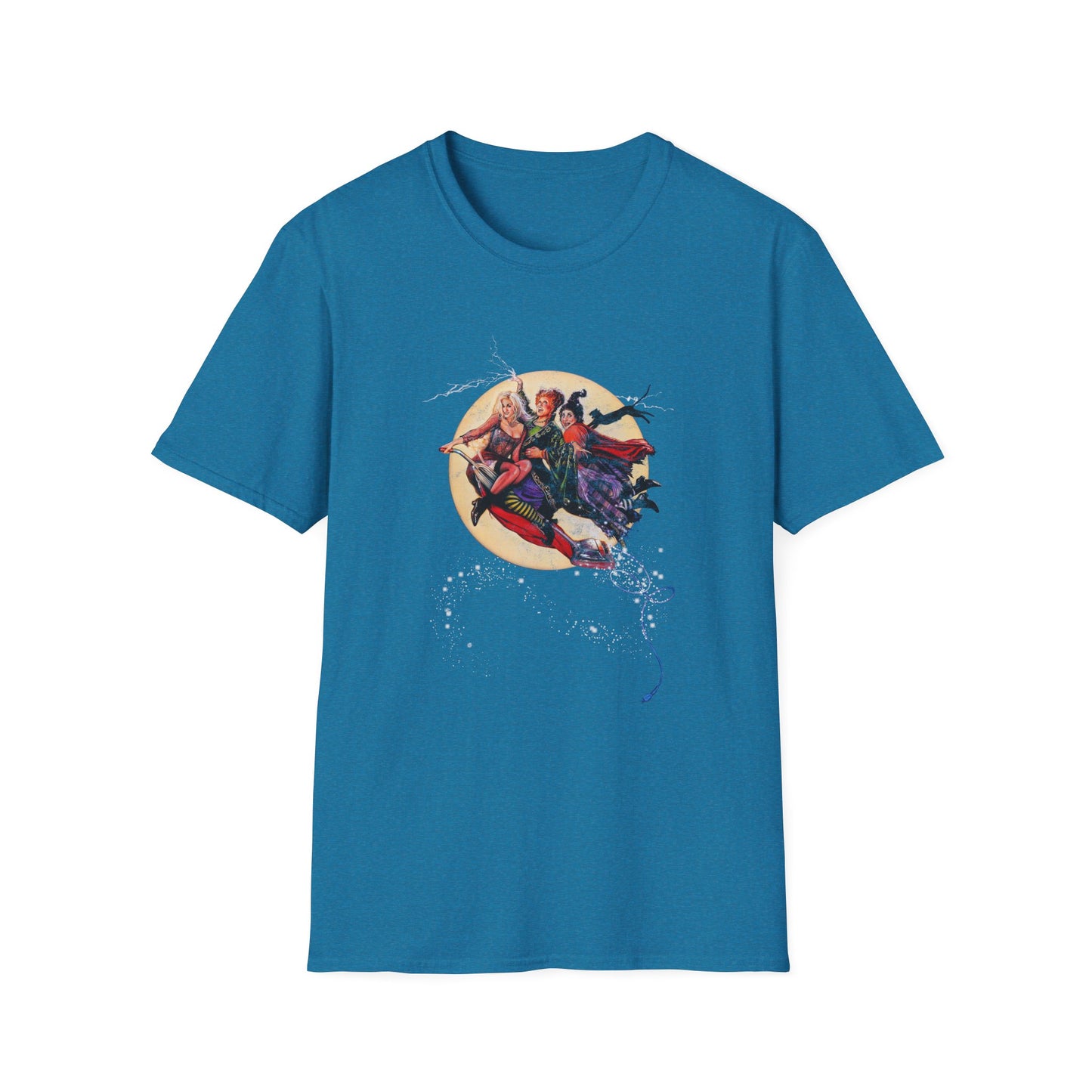 Moon Witches Distressed Unisex Softstyle T-Shirt