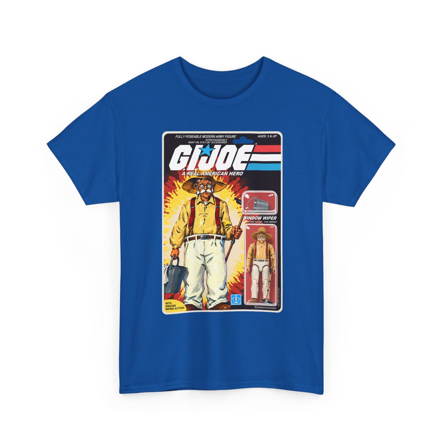 The Viper Is Coming “Wiper” Vintage Action Figure Card Art Tee