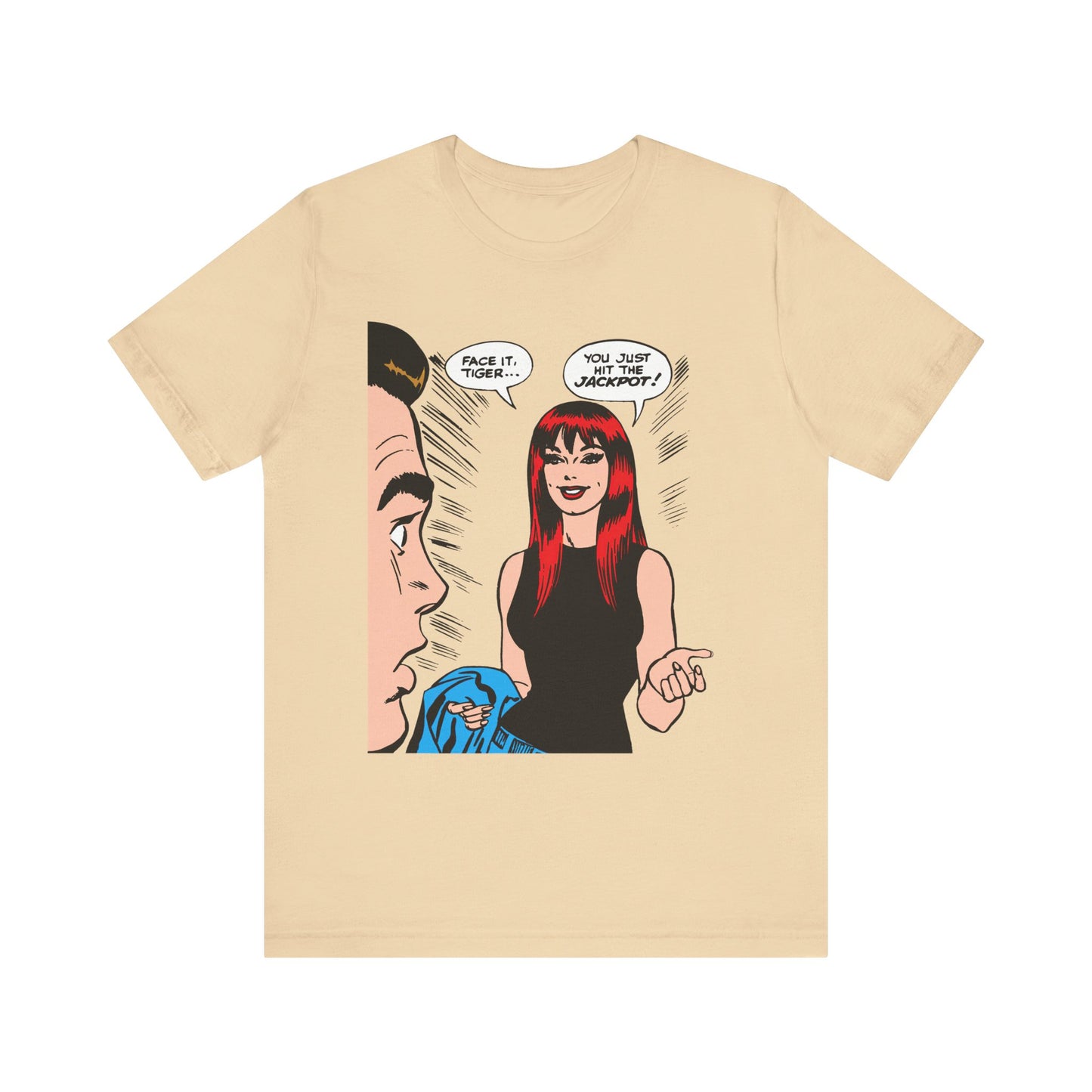 Face It, Tiger... Pop Art Color Panel Unisex Jersey Tee