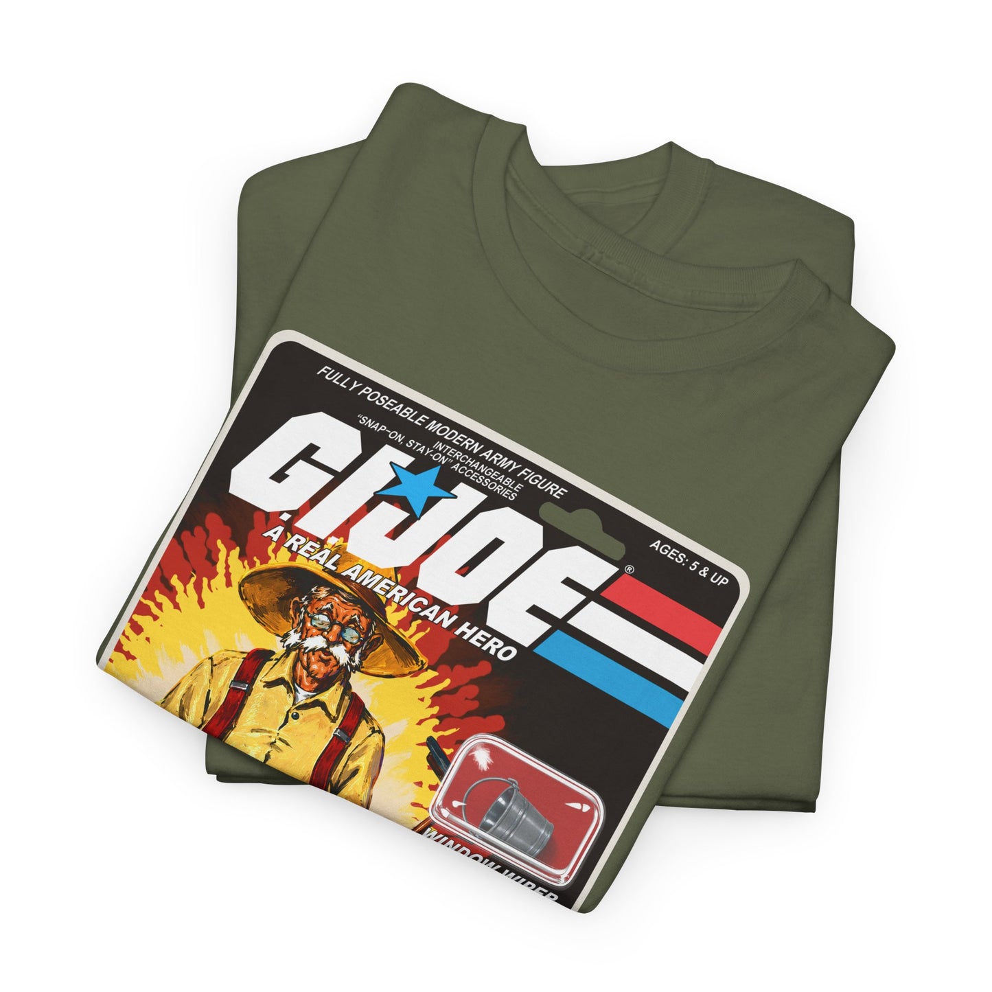 The Viper Is Coming “Wiper” Vintage Action Figure Card Art Tee