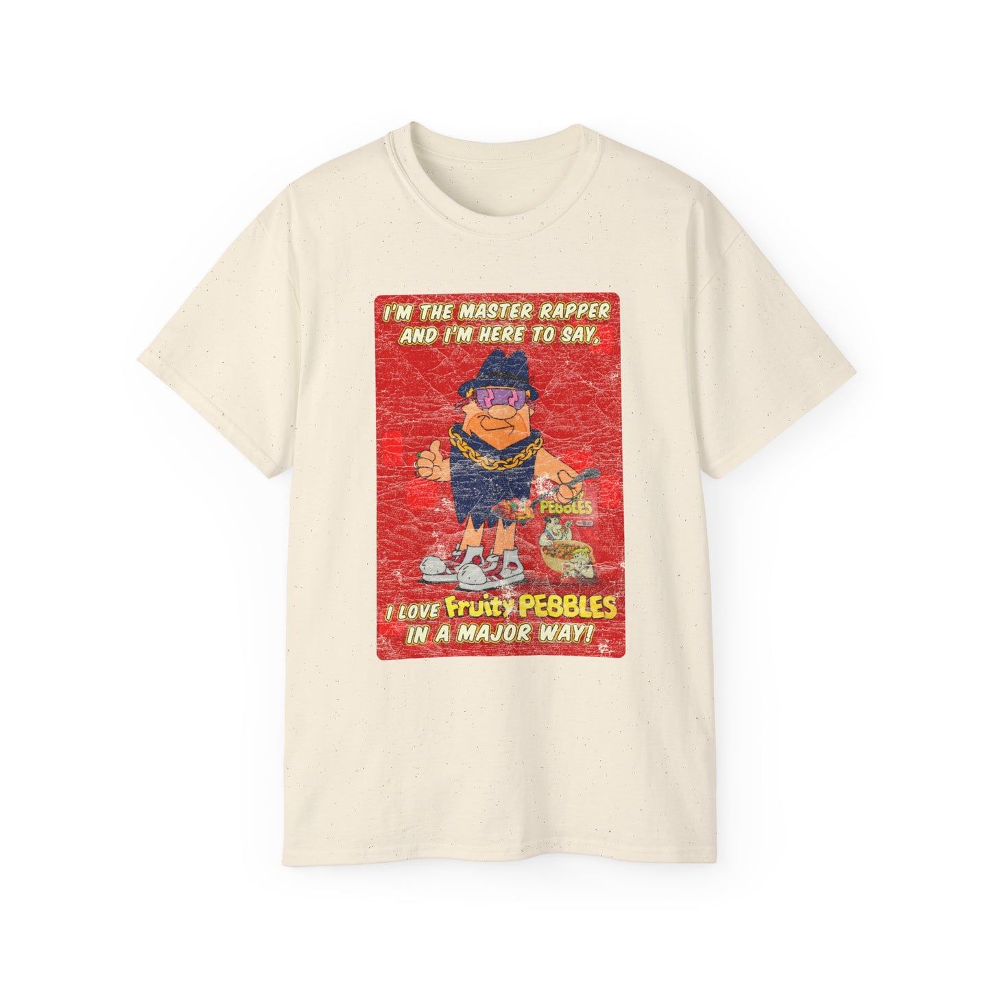 Master Rapper Cereal Mascot Distressed Unisex Tee
