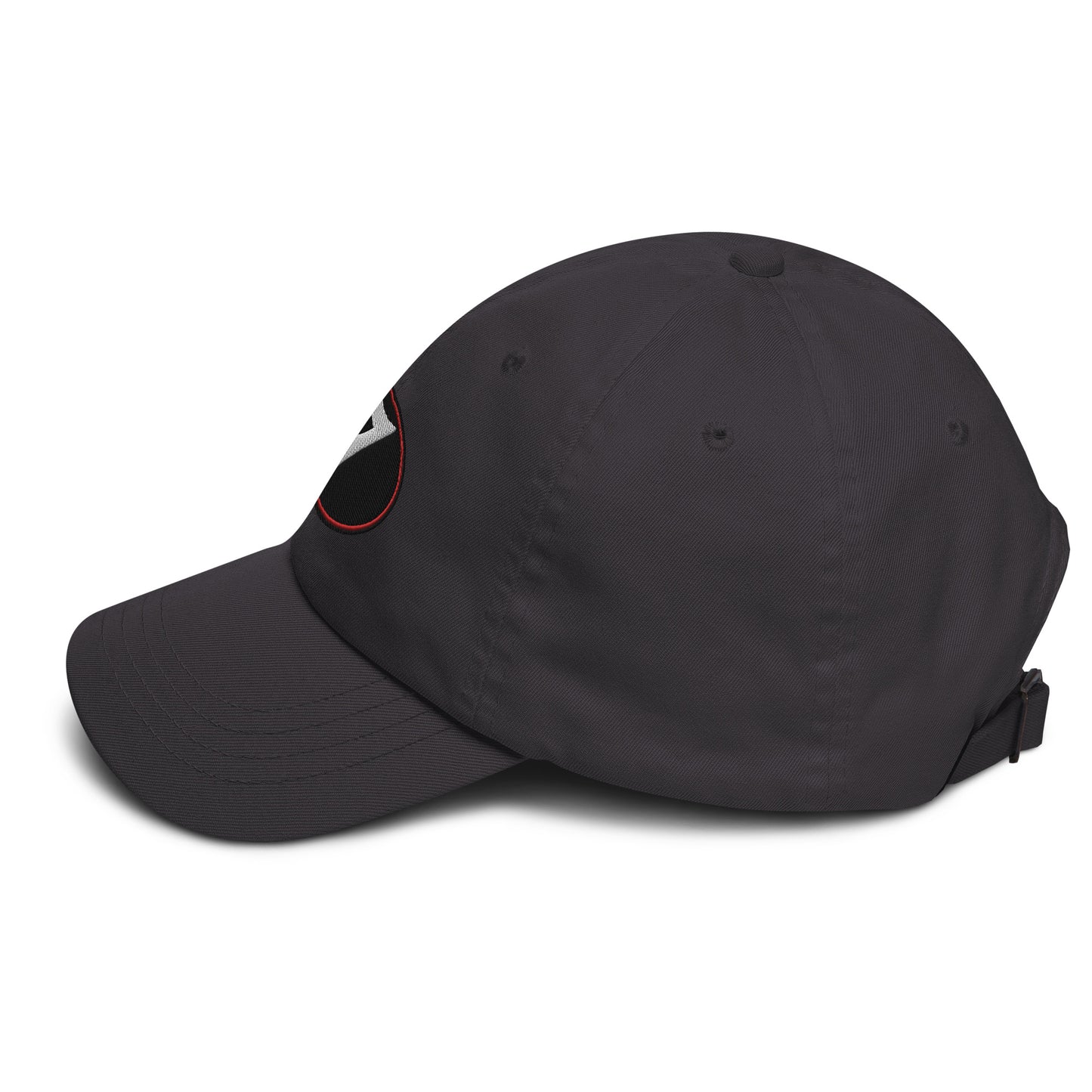 v7 Moto Racer (Black) Rear Fairing Number Plate Baseball Cap