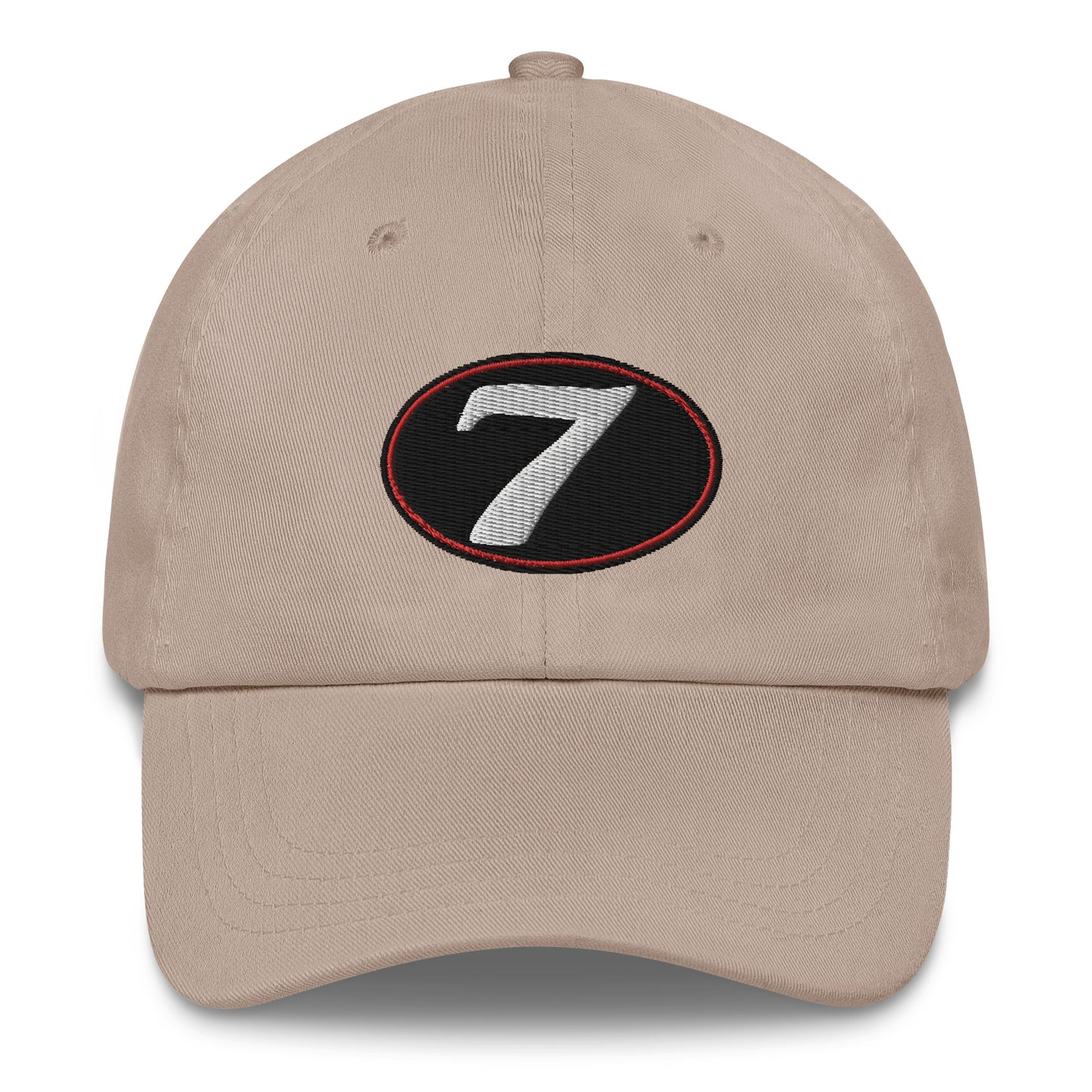 v7 Moto Racer (Black) Rear Fairing Number Plate Baseball Cap