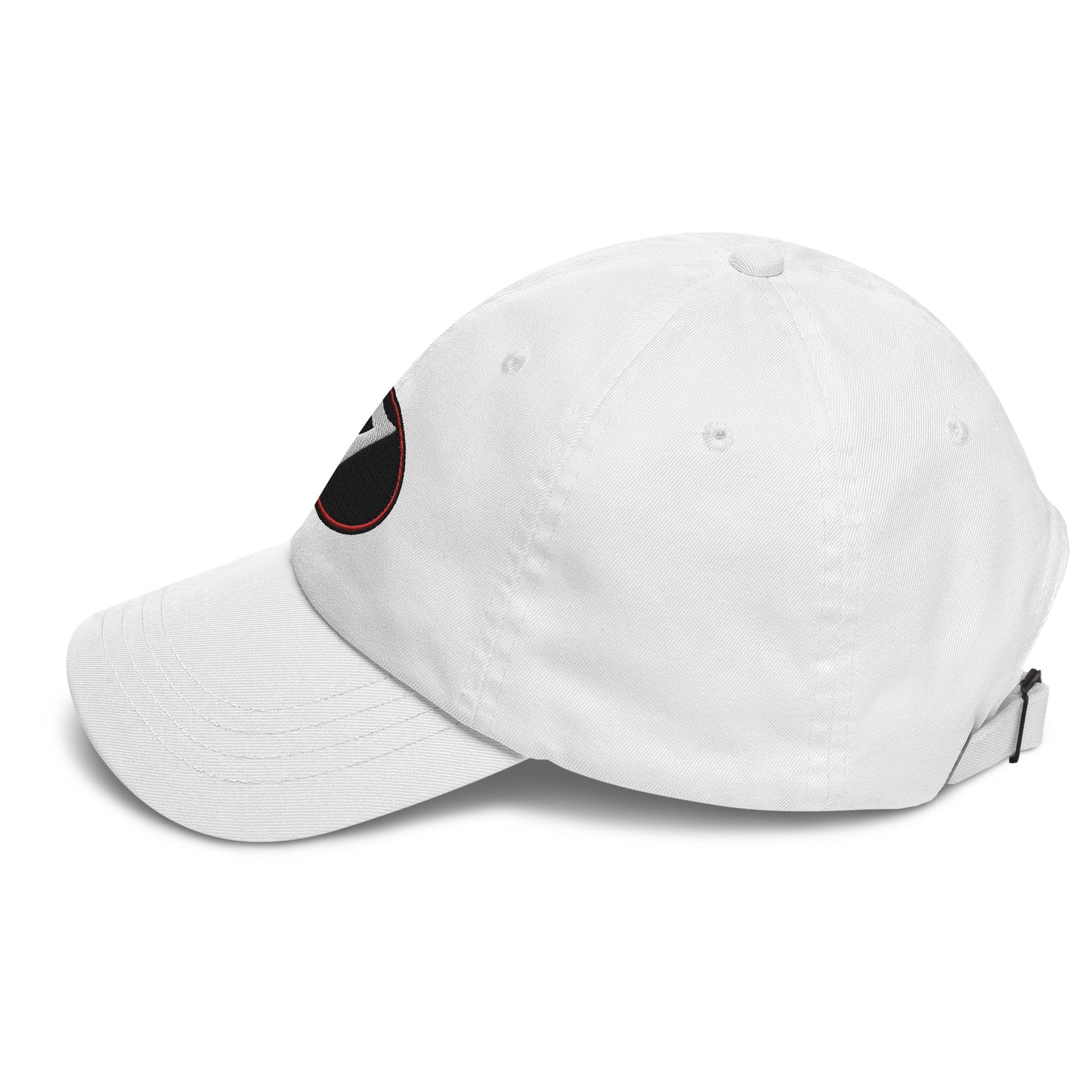 v7 Moto Racer (Black) Rear Fairing Number Plate Baseball Cap