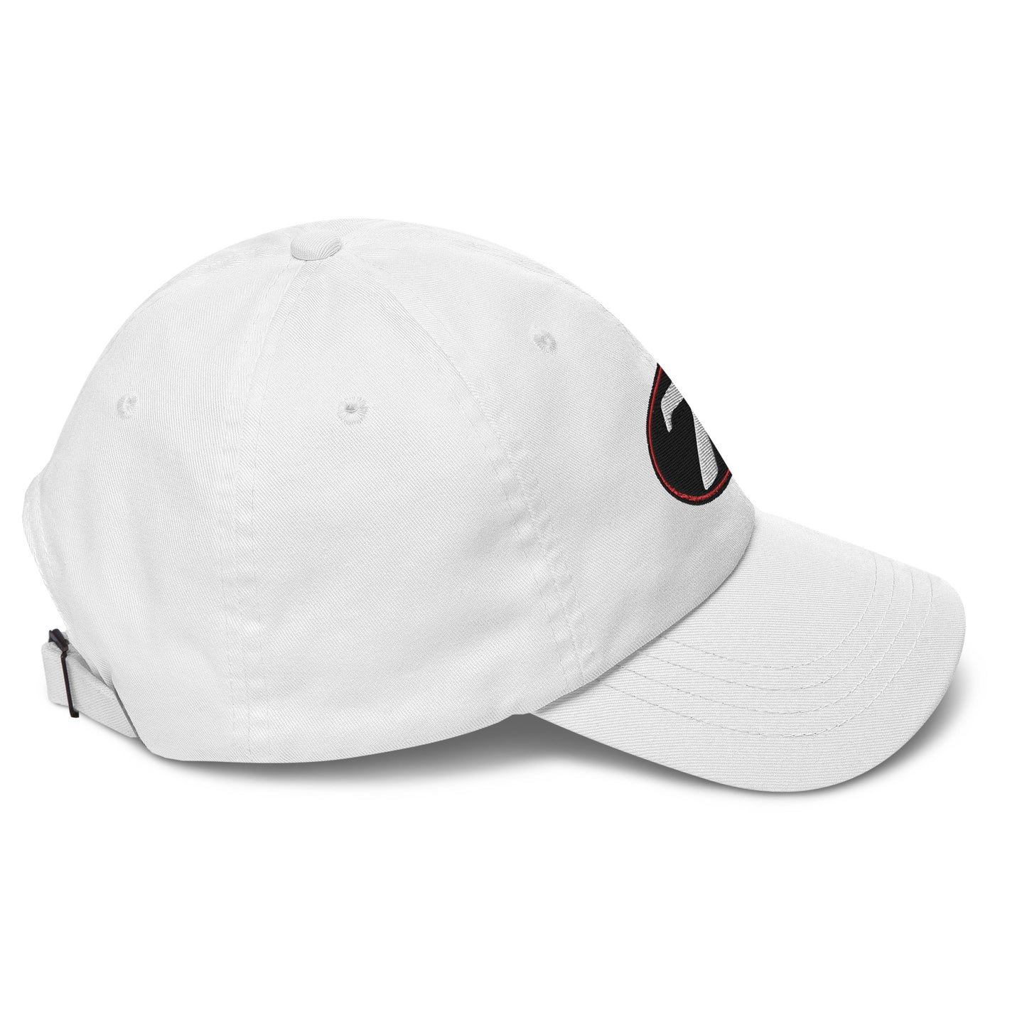 v7 Moto Racer (Black) Rear Fairing Number Plate Baseball Cap