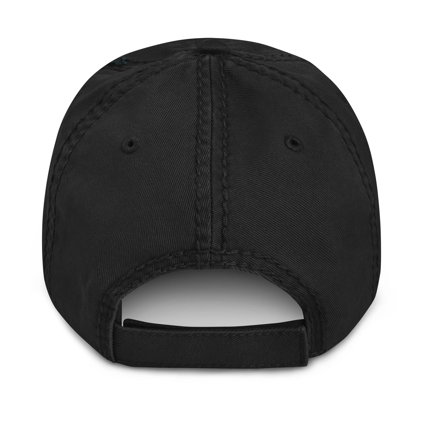 CHECK YOUR HEAD Embroidered Distressed Hat | Classic Hip Hop Streetwear Mental Health Awareness Cap