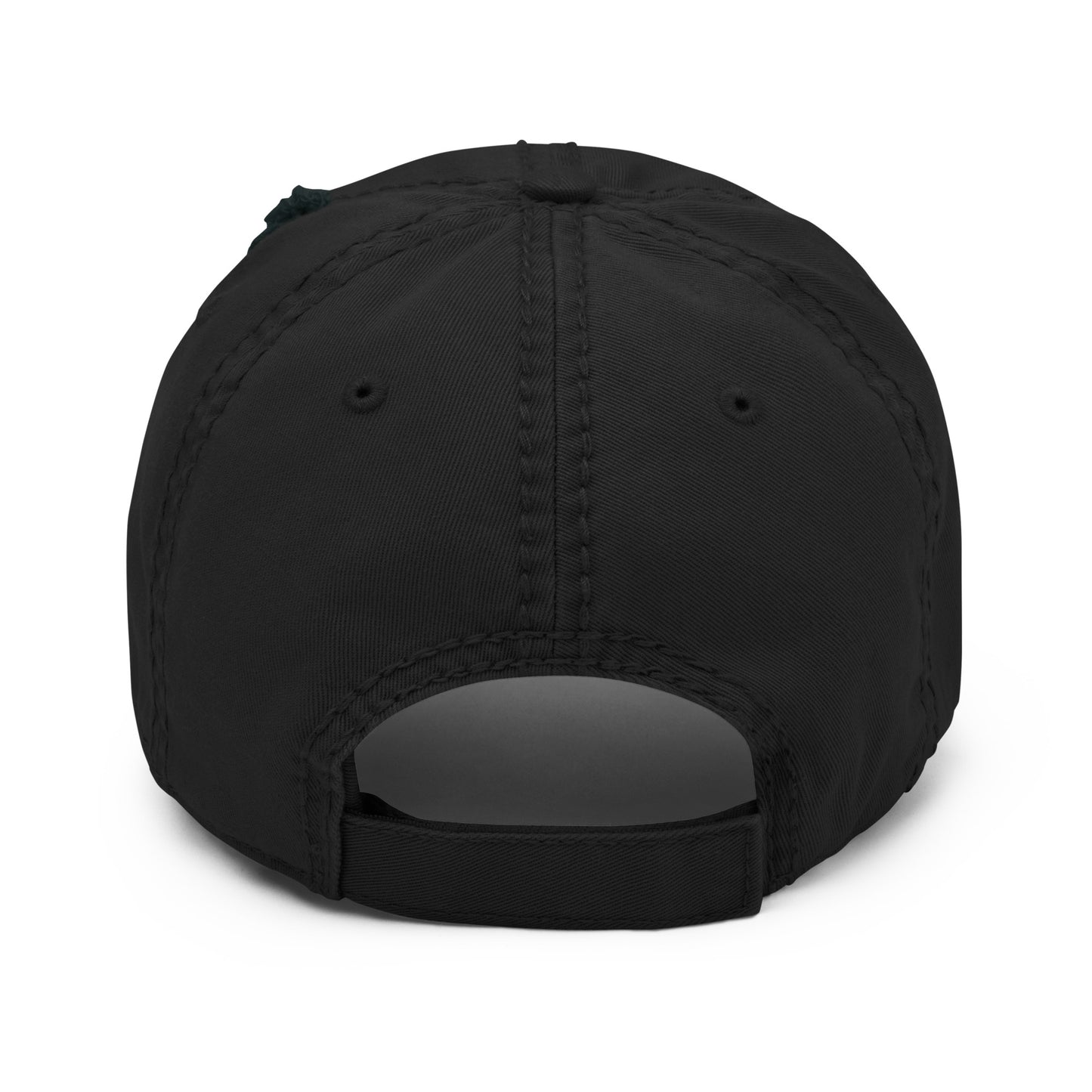 Paul’s Boutique Embroidered Diamond Logo (Gold) Distressed Baseball Cap