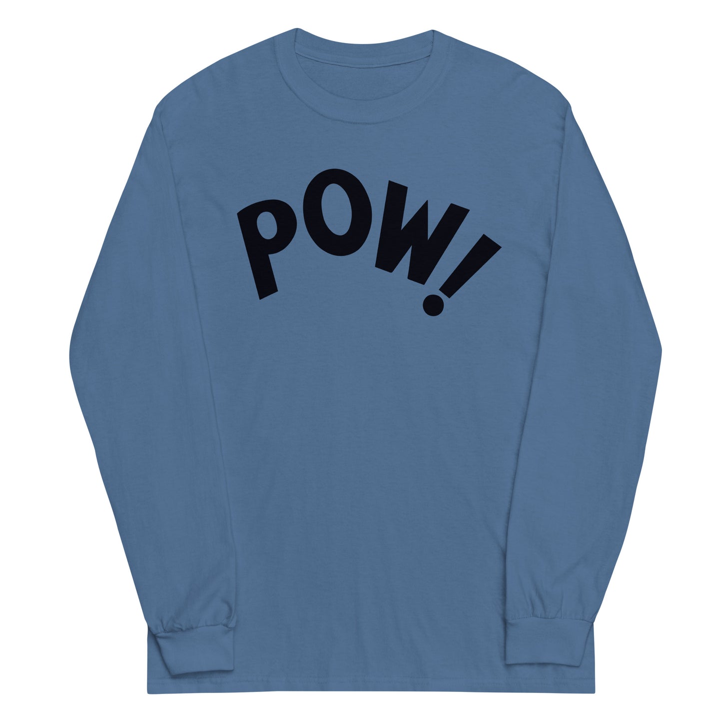 POW! Bold Comic FX As Worn by Keith Moon | Iconic Mod Rock Replica Long Sleeve Shirt