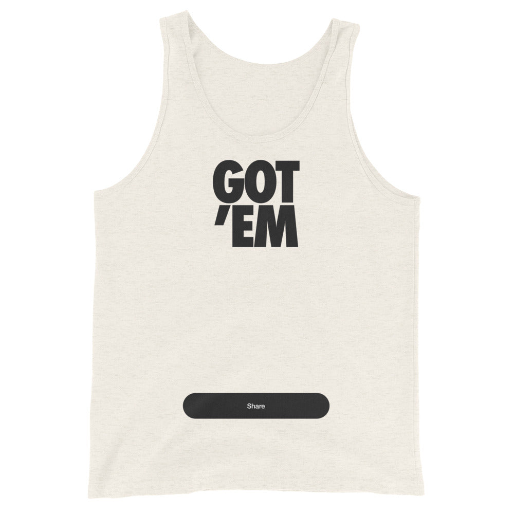 GOT'EM (Share) Sneakerhead Graphic Tank Top