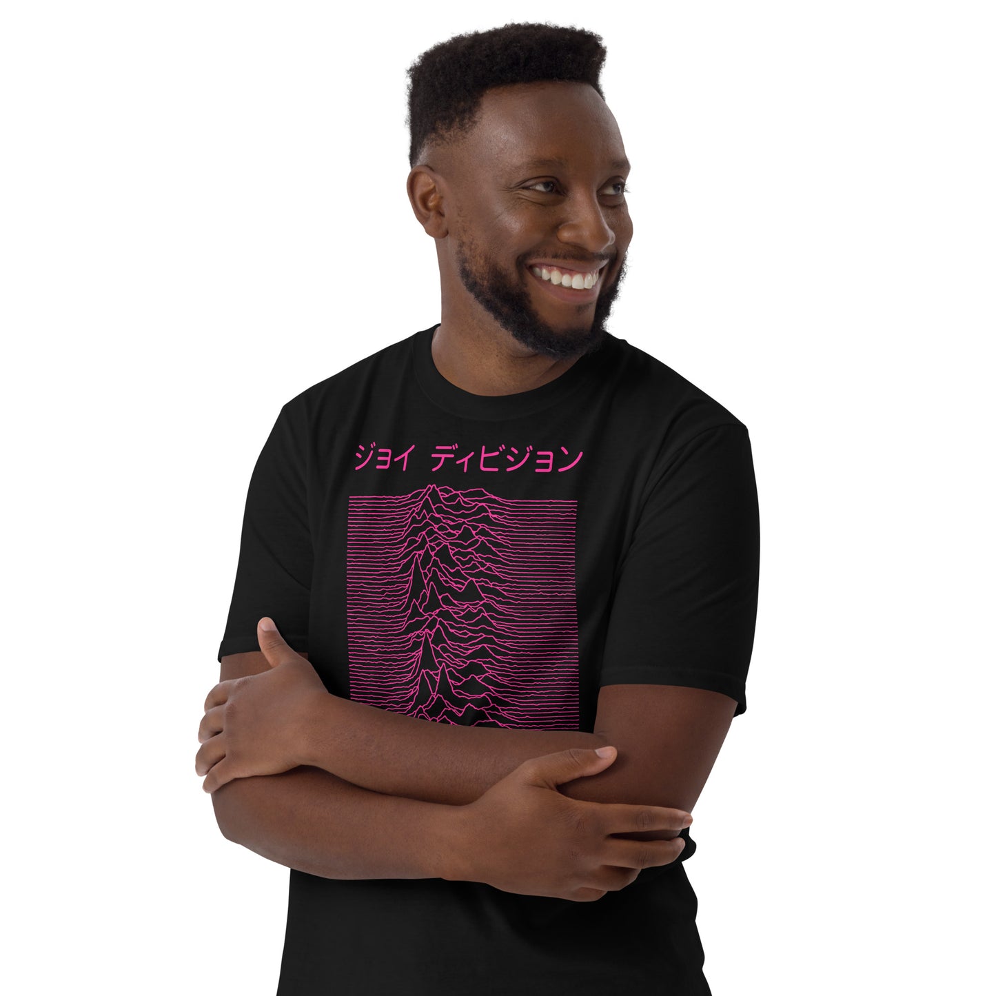 Japanese Pulsar Waveform (Dark Pink) | Retro Rockstar Classic Tee