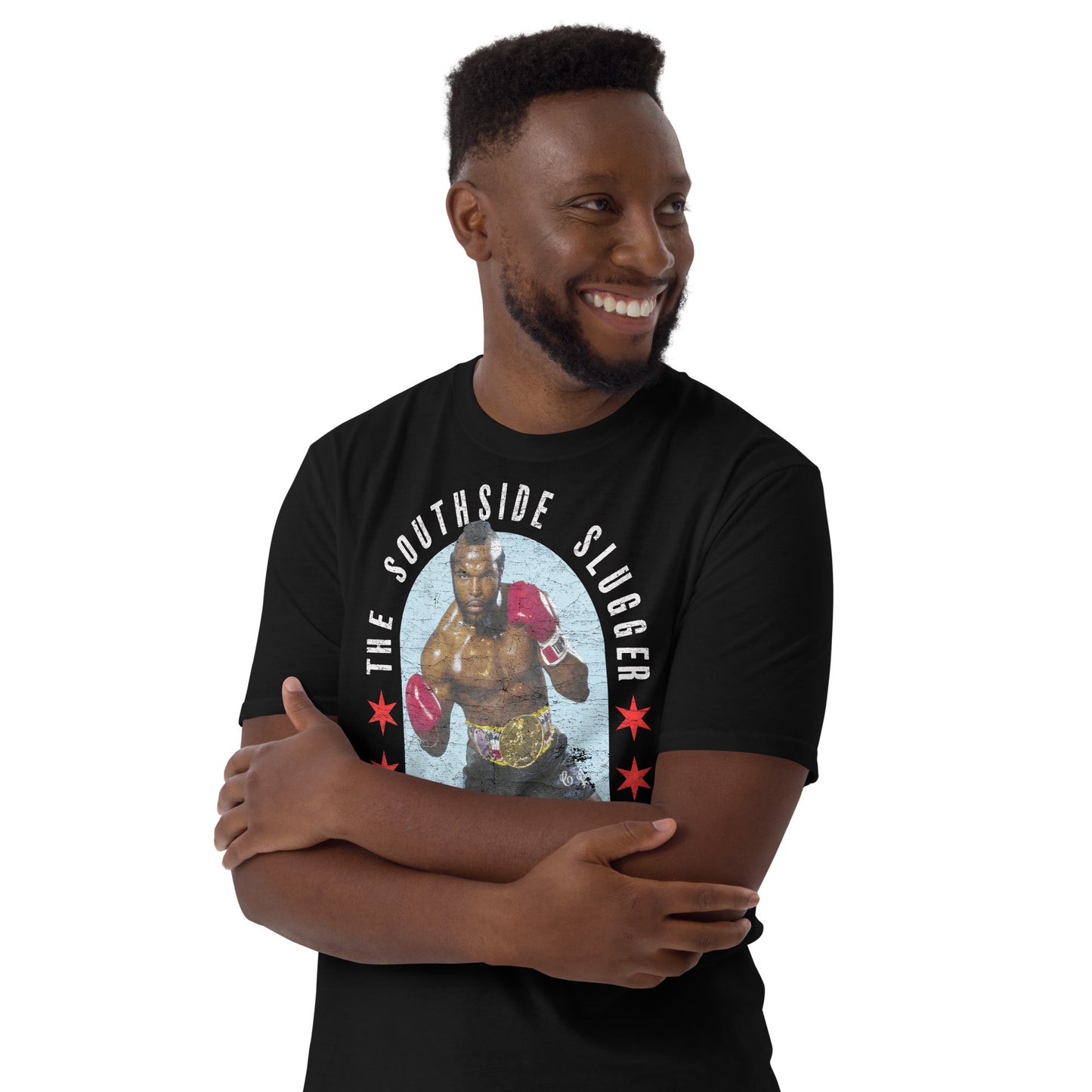 Clubber Lang: The Southside Slugger (Distressed) Softstyle Unisex T-Shirt
