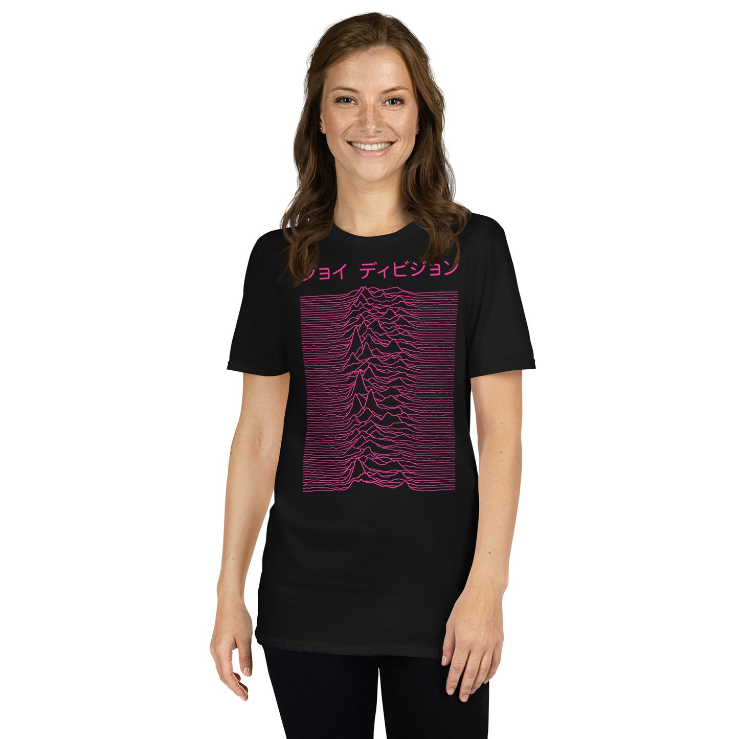 Japanese Pulsar Waveform (Dark Pink) | Retro Rockstar Classic Tee