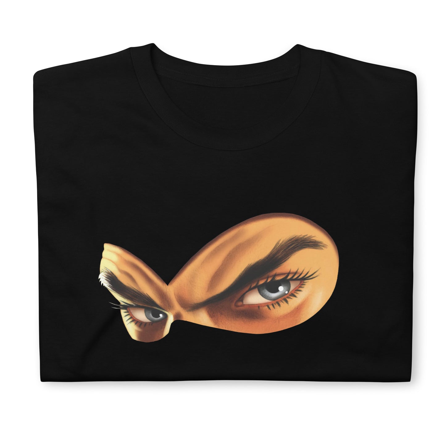 DIABOLIK Eyes Fumetti Villain | Bold Italian Comic Design Unisex Tee