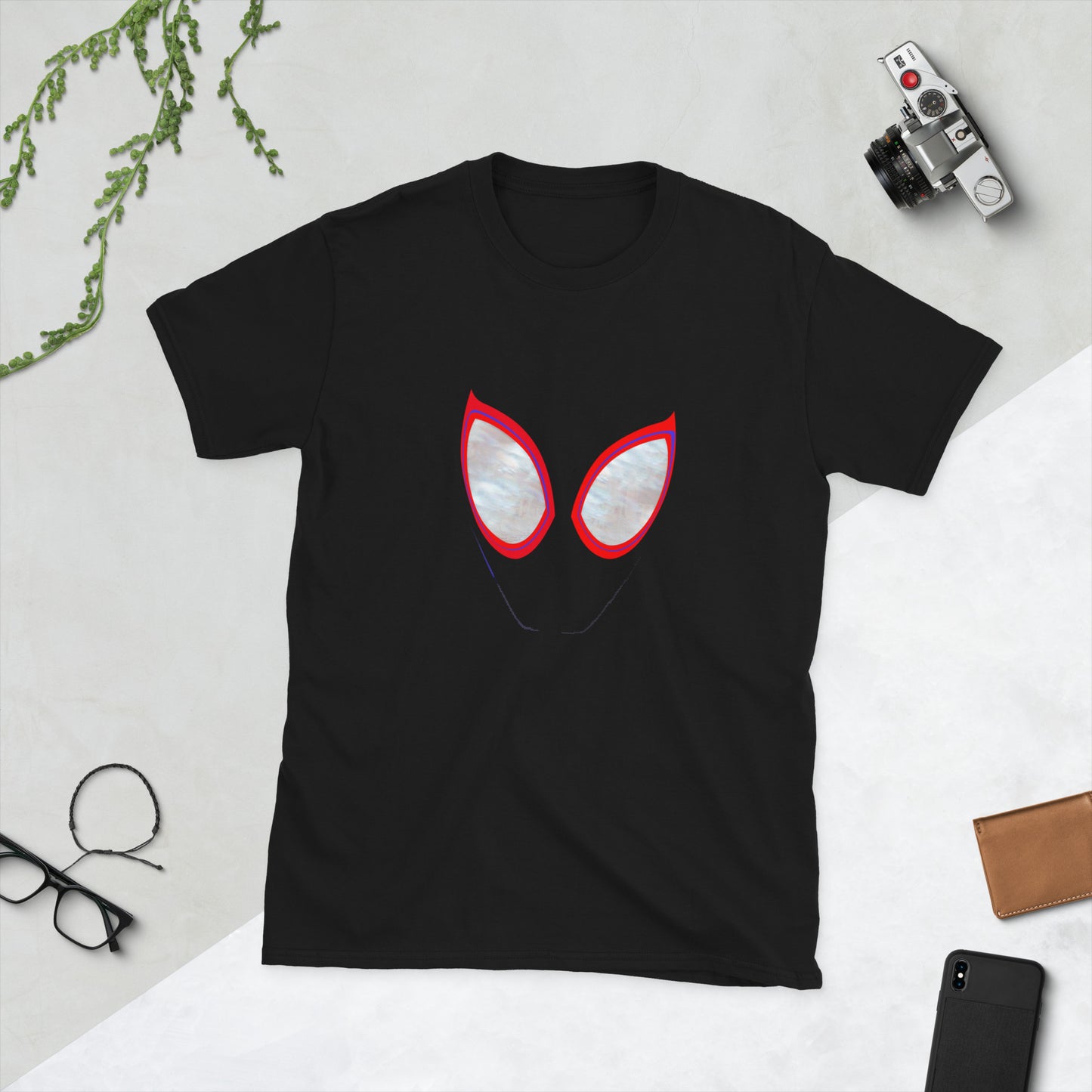 Brooklyn Hero Eye Reflection Negative Space Unisex T-Shirt