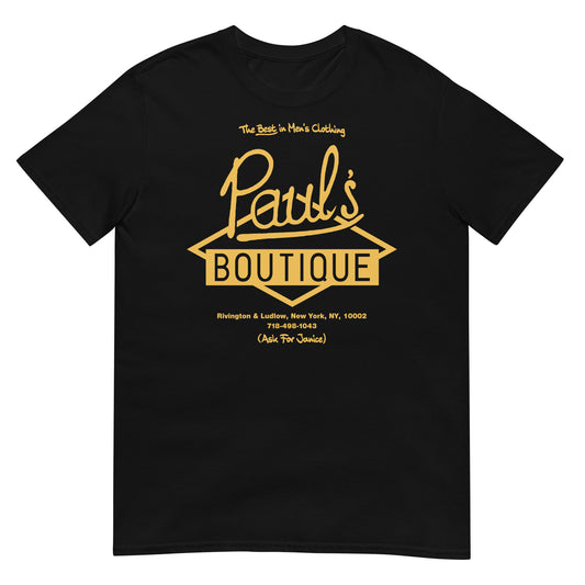 Paul’s Boutique “The Best in Men’s Clothing” Diamond Logo (Gold) Softstyle Tee