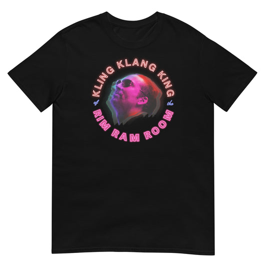 KLING KLANG KING OF THE RIM RAM ROOM Nick Cage Neon Las Vegas Unisex T-Shirt