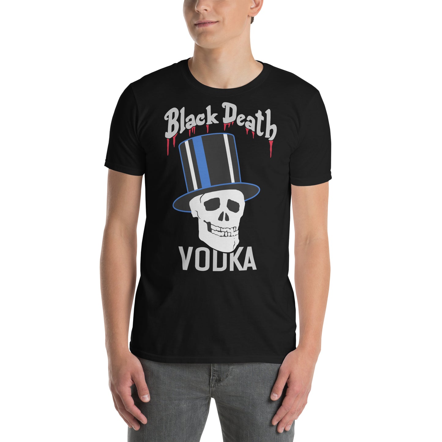 BD Vodka (Color) Skull Softstyle Unisex T-Shirt