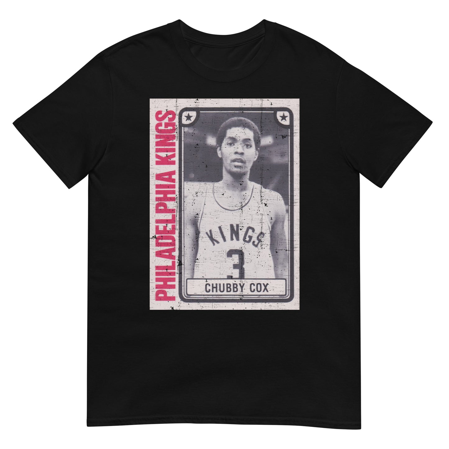 Chubby Cox 1980s Vintage Trading Card Distressed Softstyle Tee