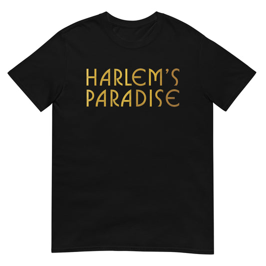 Harlem's Paradise Nightclub Gold Foil Effect Softstyle Unisex Tee