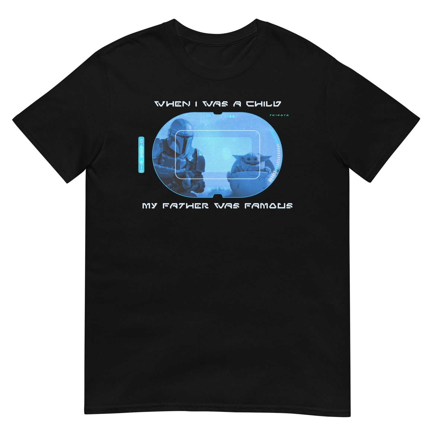 When I Was a Child, My Father Was Famous | Mando x Shogun Assassin Inspired Softstyle Tee
