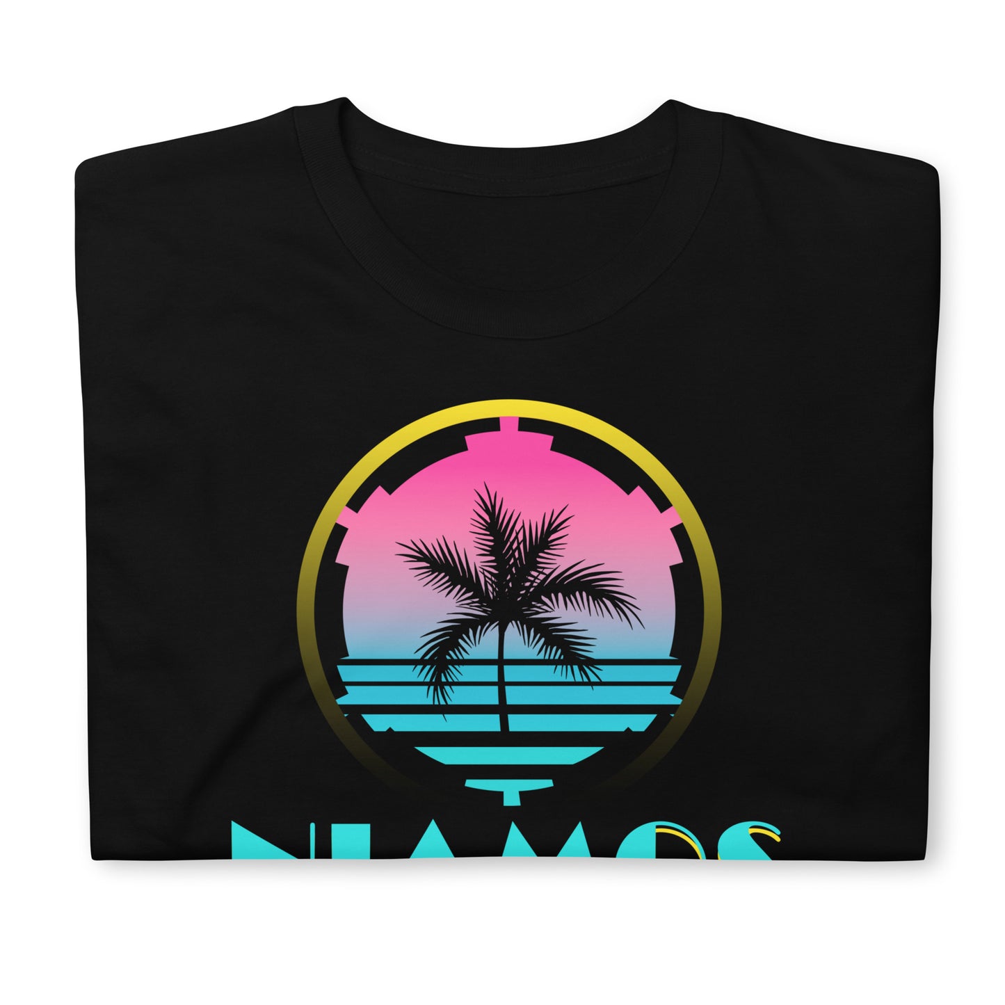 NIAMOS VICE Vaporwave Cassian Space Miami Softstyle Mashup Tee