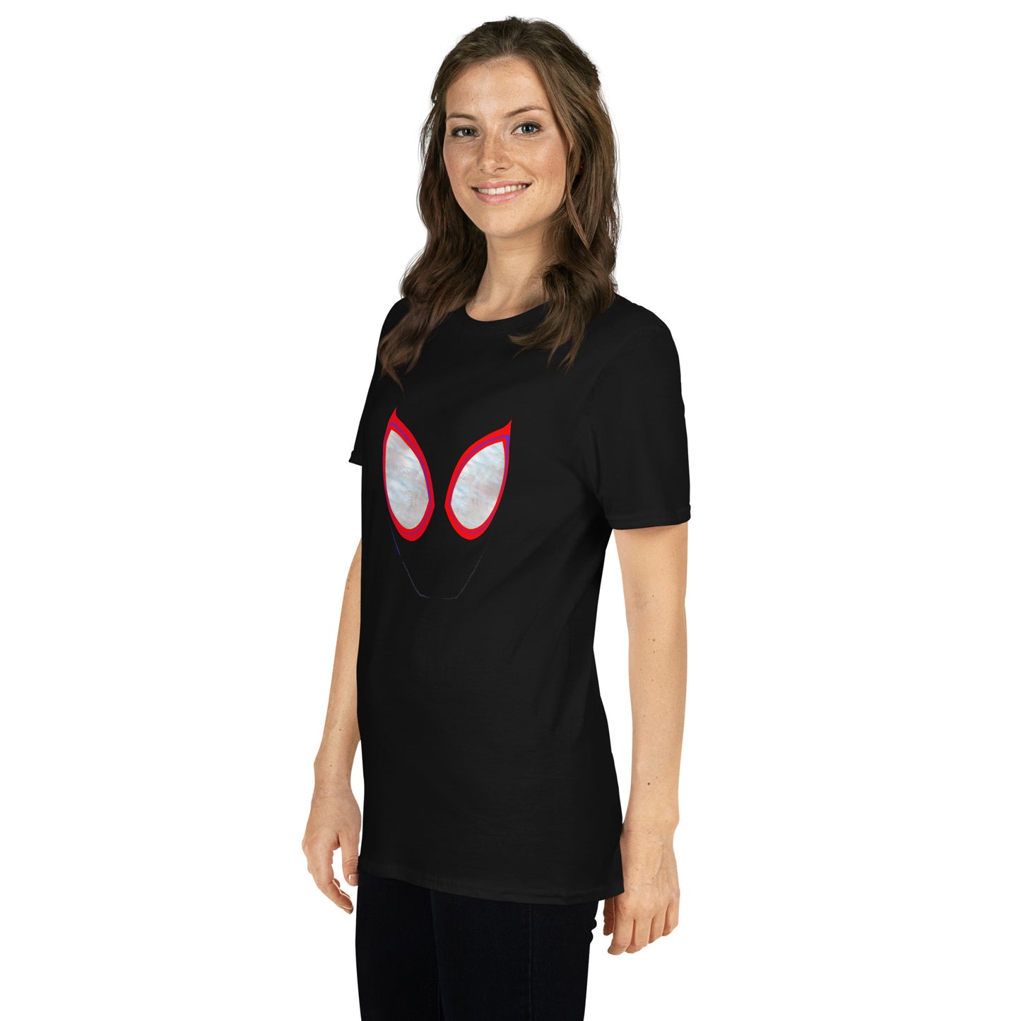 Brooklyn Hero Eye Reflection Negative Space Unisex T-Shirt