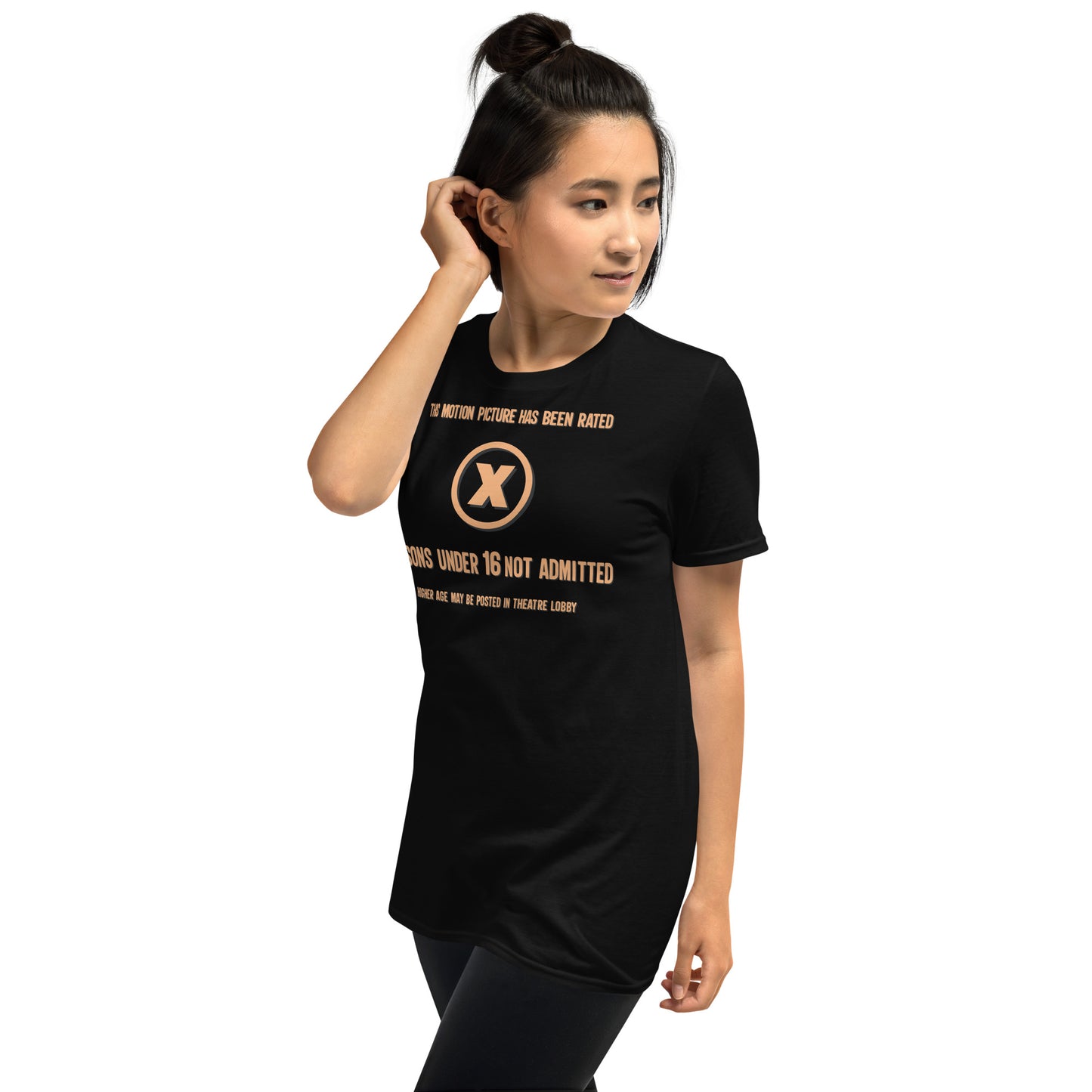 Rated X Rating Disclaimer 1970s Short-Sleeve Unisex T-Shirt