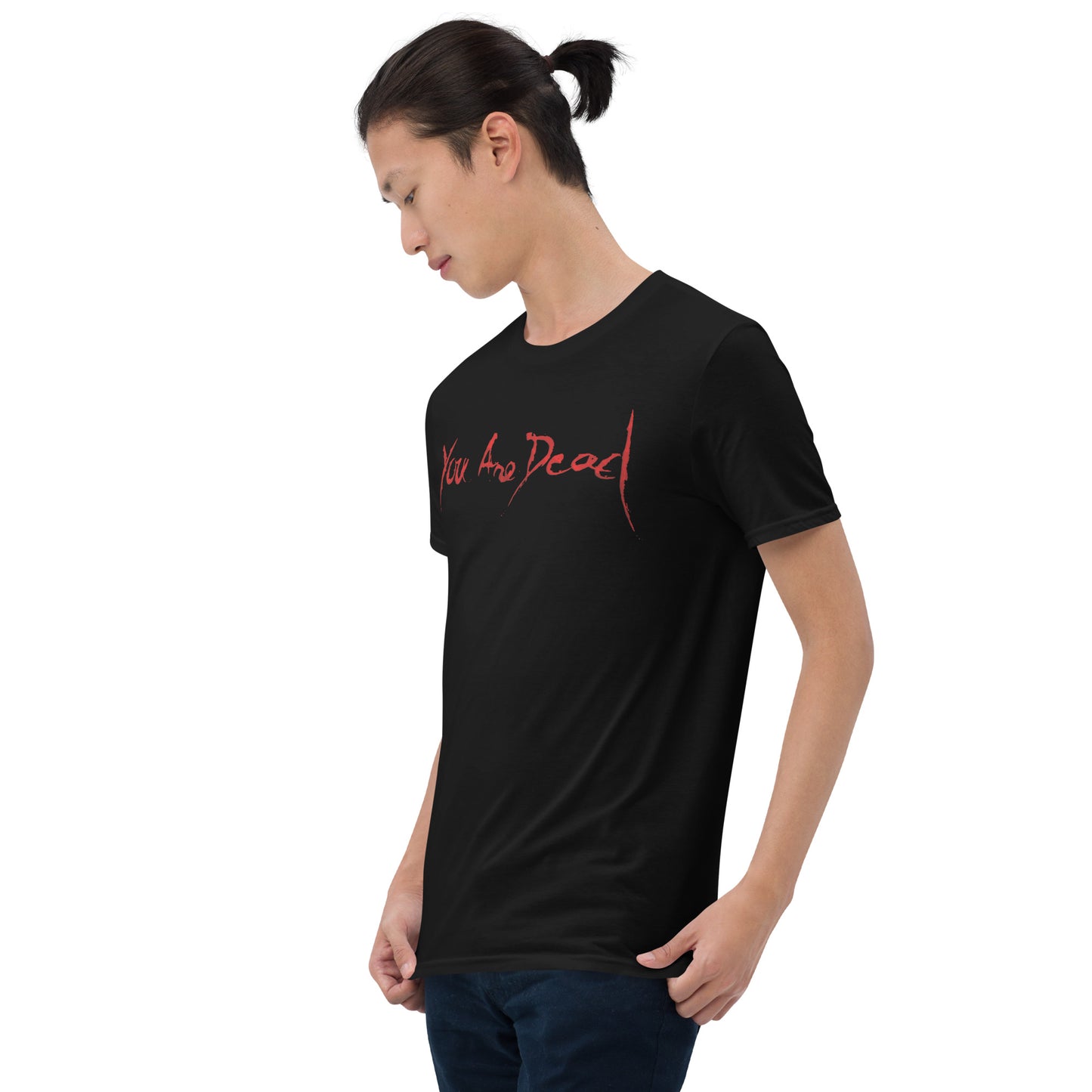 You Are Dead Bloody RE4 Zombie Game Over Screen Softstyle Unisex T-Shirt