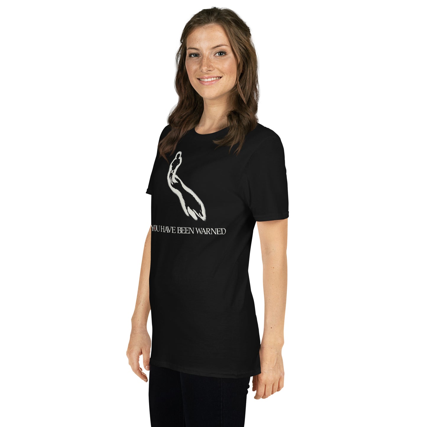 You Have Been Warned Antichrist Child Negative Space Softstyle Tee