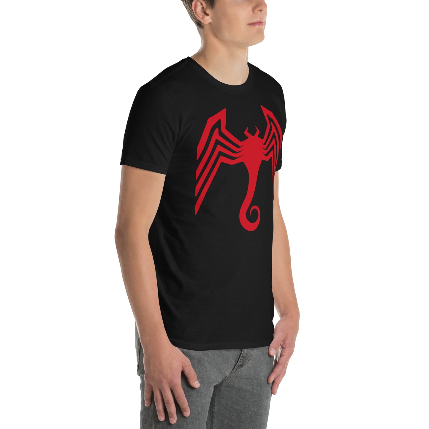 KING IN BLACK Inspired Symbiote God Cosplay Logo Short-Sleeve Unisex T-Shirt