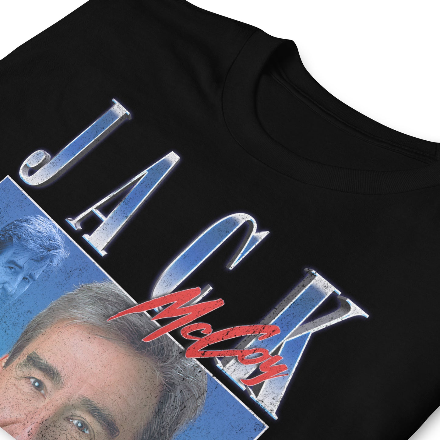 Jack McCoy Dreamy Retro Bootleg Tribute | Vintage '90s Law & Order  Homage Distressed Unisex Graphic T-Shirt