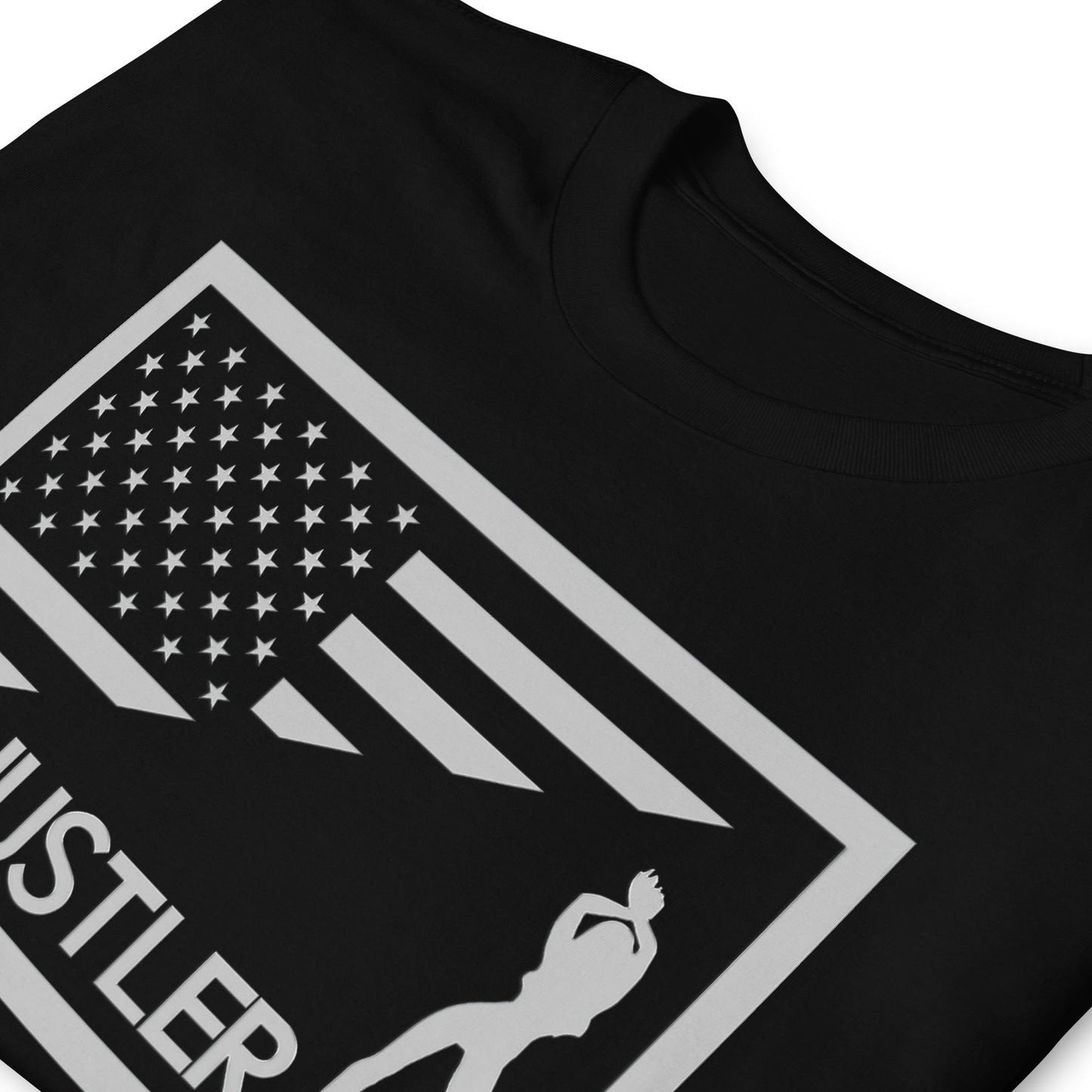 Hustler Chrome Flag Softstyle Unisex T-Shirt