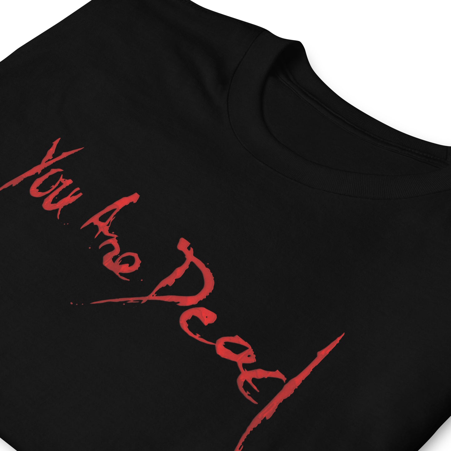 You Are Dead Bloody RE4 Zombie Game Over Screen Softstyle Unisex T-Shirt