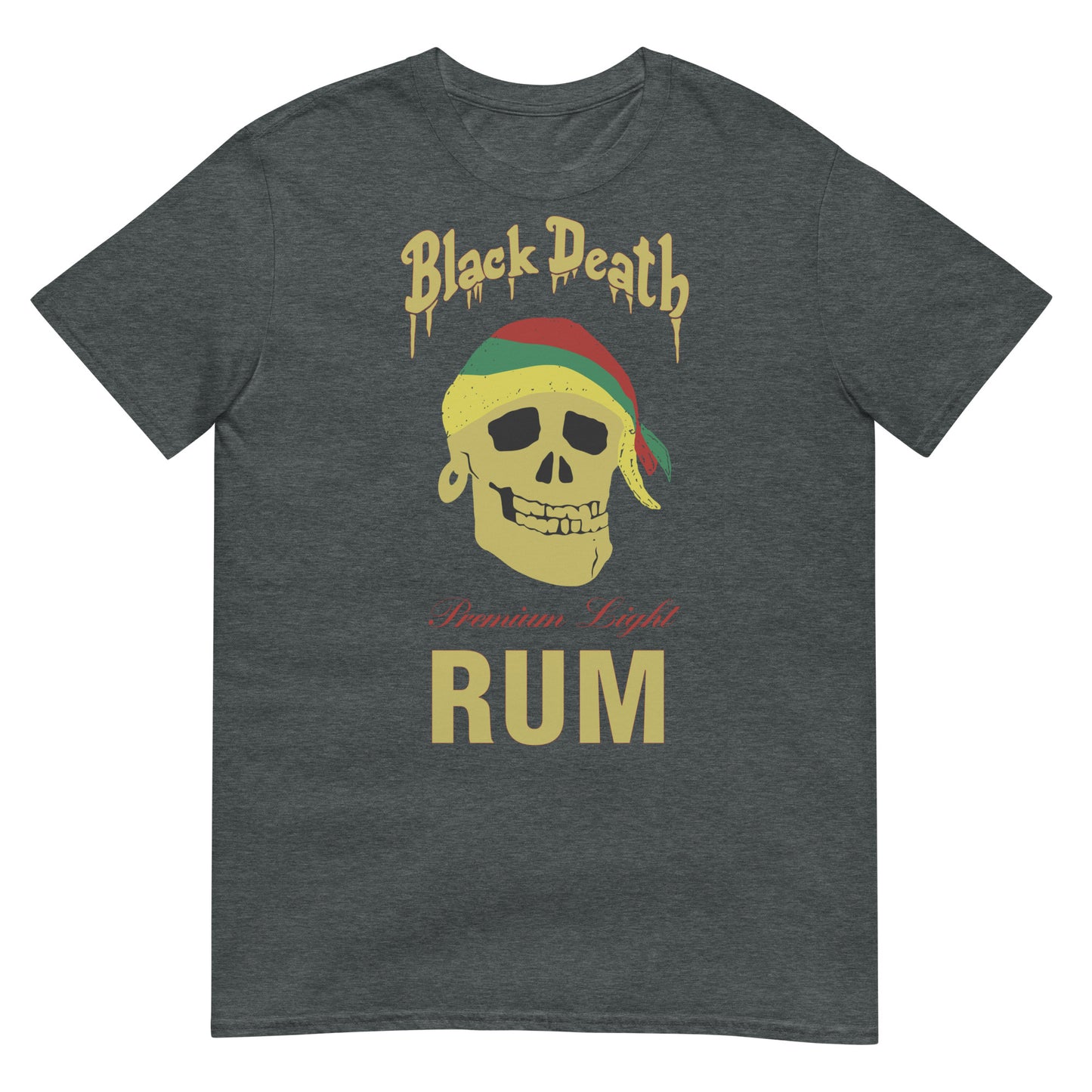 BD Rum Premium Light Pirate Skull Softstyle Unisex T-Shirt