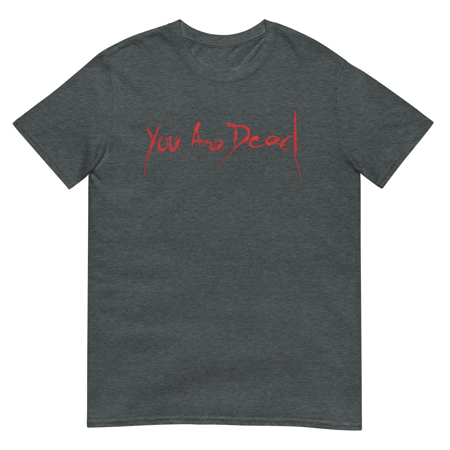 You Are Dead Bloody RE4 Zombie Game Over Screen Softstyle Unisex T-Shirt