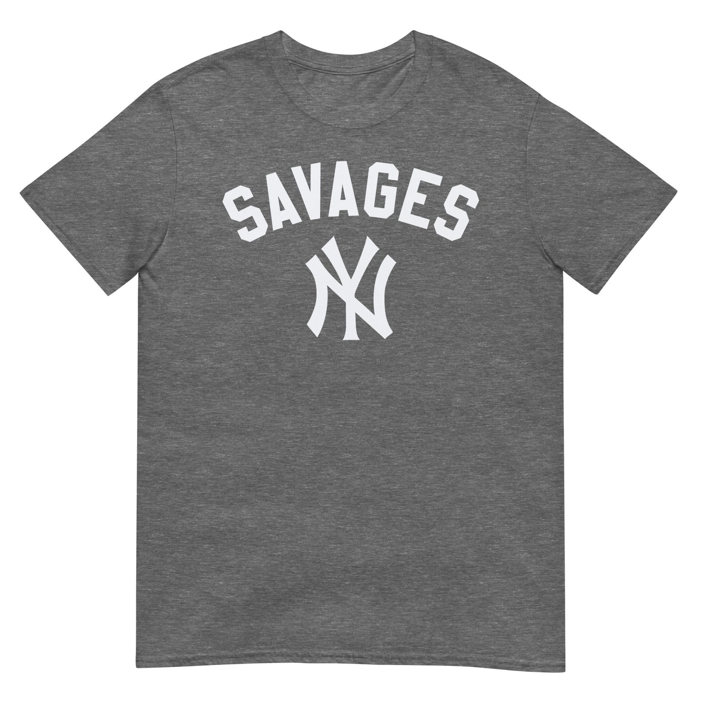 NEW YORK SAVAGES NY (White) Softstyle Unisex T-Shirt
