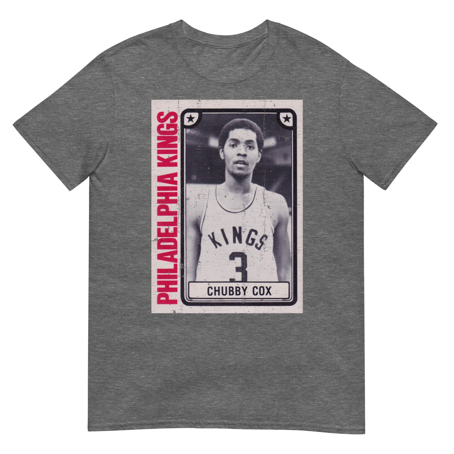 Chubby Cox 1980s Vintage Trading Card Distressed Softstyle Tee