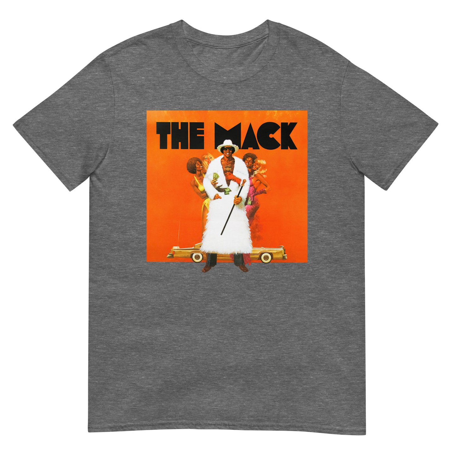 The Mack 1970s Blaxploitation Goldie Poster Distressed Softstyle Tee