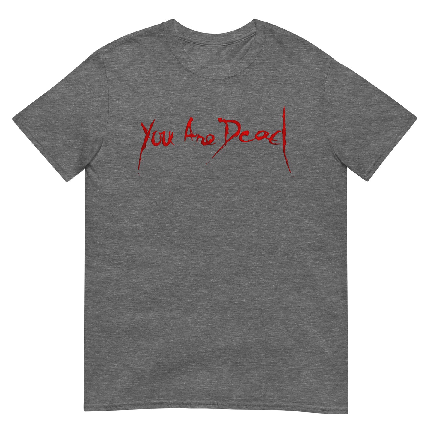 You Are Dead Bloody RE4 Zombie Game Over Screen Softstyle Unisex T-Shirt