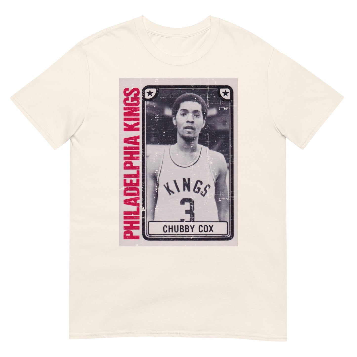 Chubby Cox 1980s Vintage Trading Card Distressed Softstyle Tee