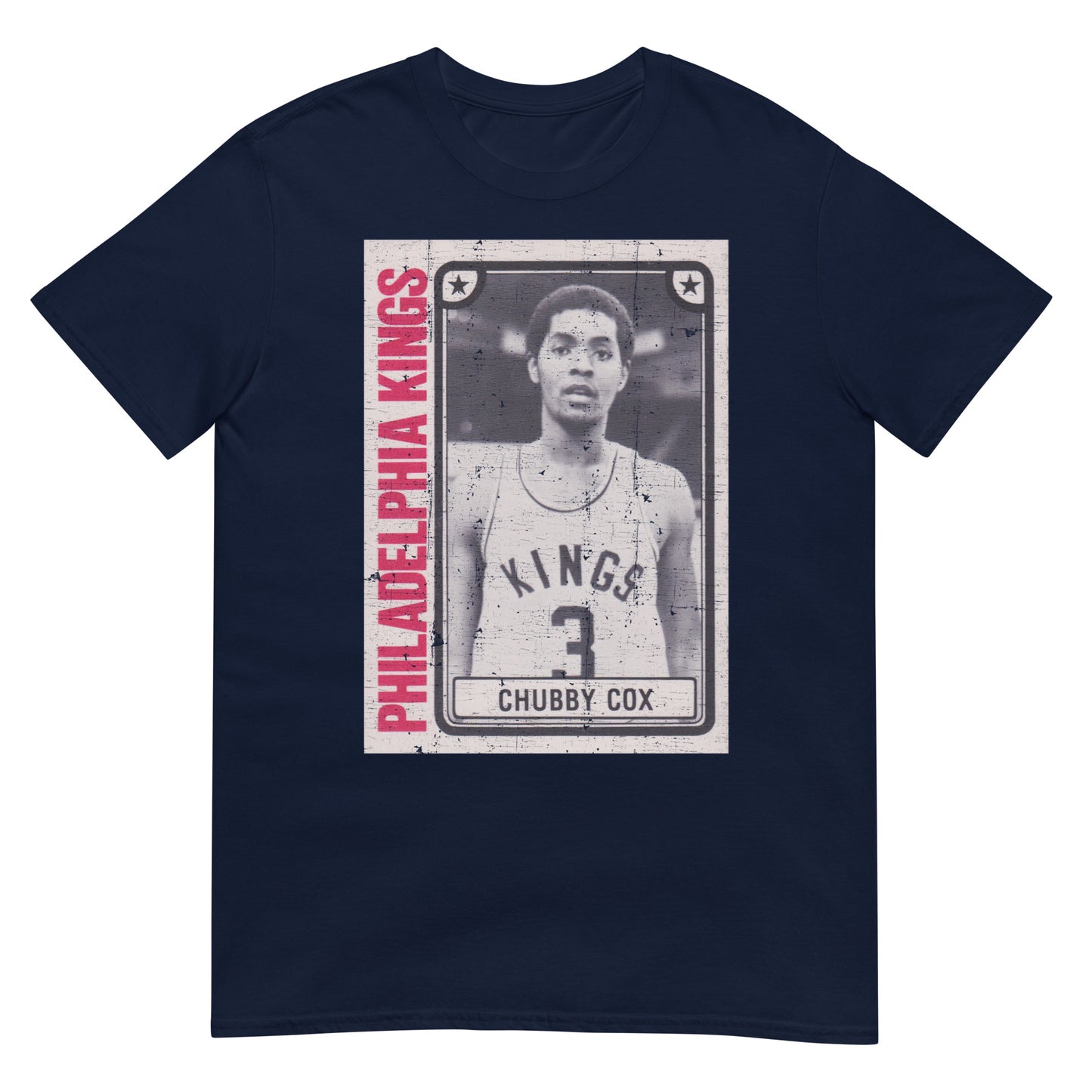 Chubby Cox 1980s Vintage Trading Card Distressed Softstyle Tee