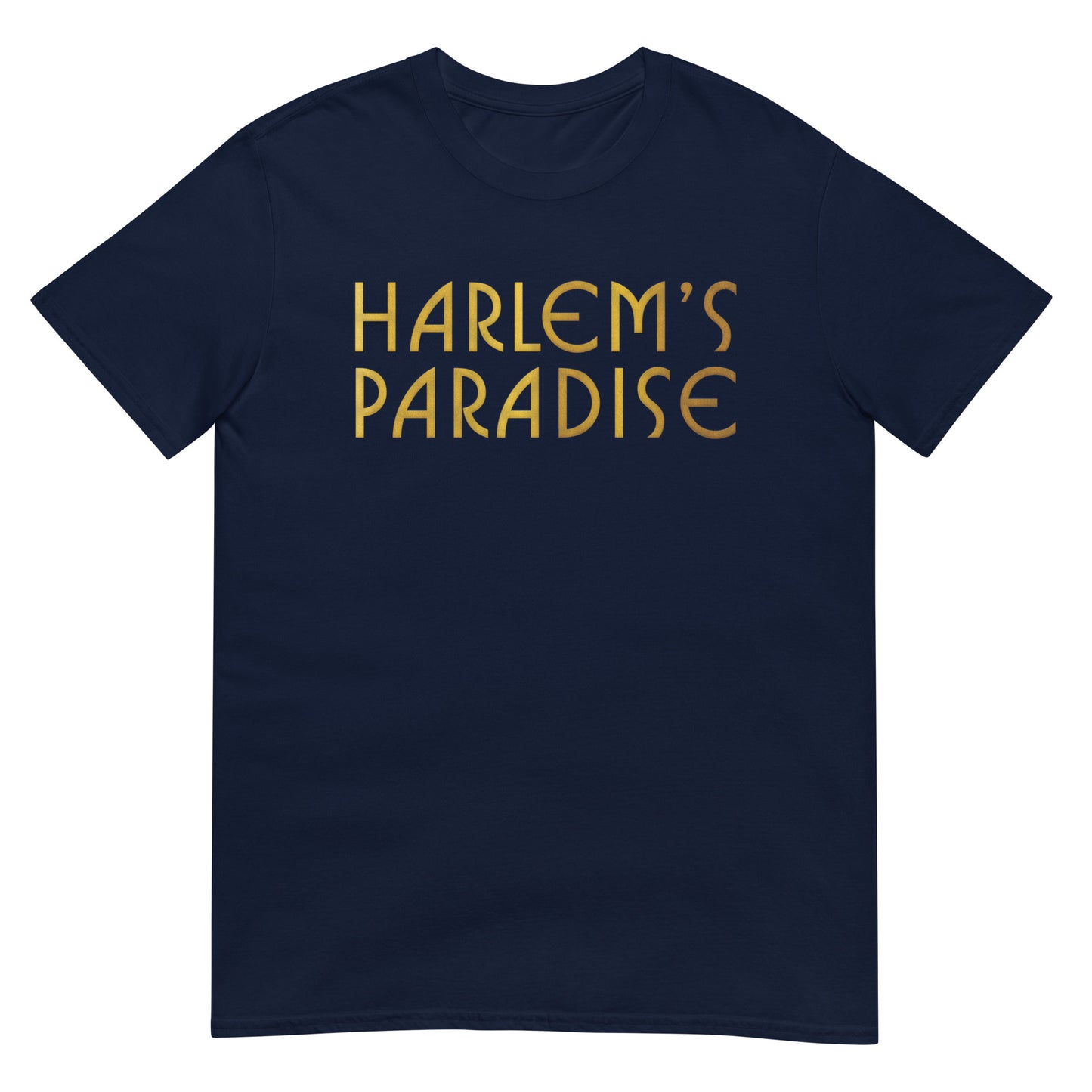 Harlem's Paradise Nightclub Gold Foil Effect Softstyle Unisex Tee